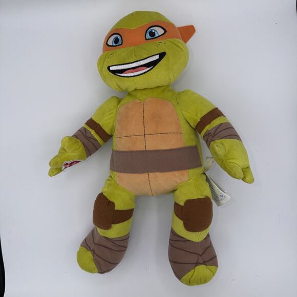 Build A Bear Teenage Mutant Ninja Turtles 18" Michelangelo Plush Stuffed TMNT - Picture 2 of 7
